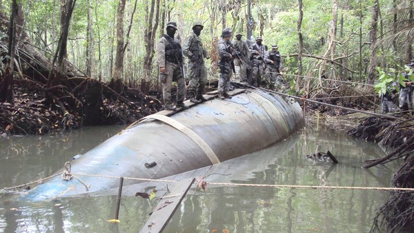 Submarine seized